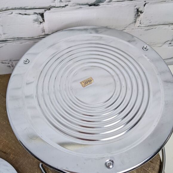 Vintage Ice bucket with World Map Wine chiller with lid - Picture 7 of 7